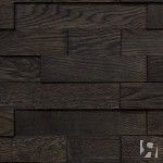 Деревянные 3D-панели Tarwood (Тарвуд) Ecowood Дуб Черный (Black) 400 x 200