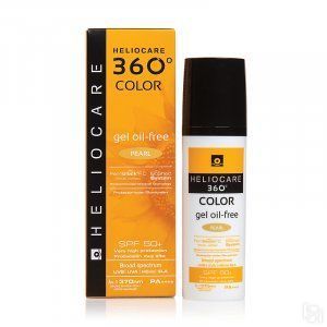 Тональный солнцезащитный гель с СЗФ 50+ жемчужный Heliocare 360? Color Gel