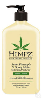 Увлажняющее молочко для тела Hempz Sweet Pineapple Honey Melon