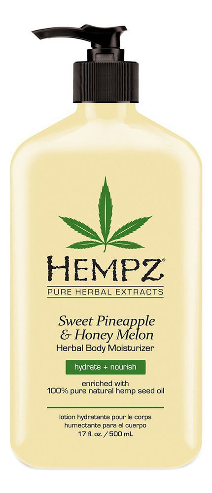 Увлажняющее молочко для тела Hempz Sweet Pineapple Honey Melon
