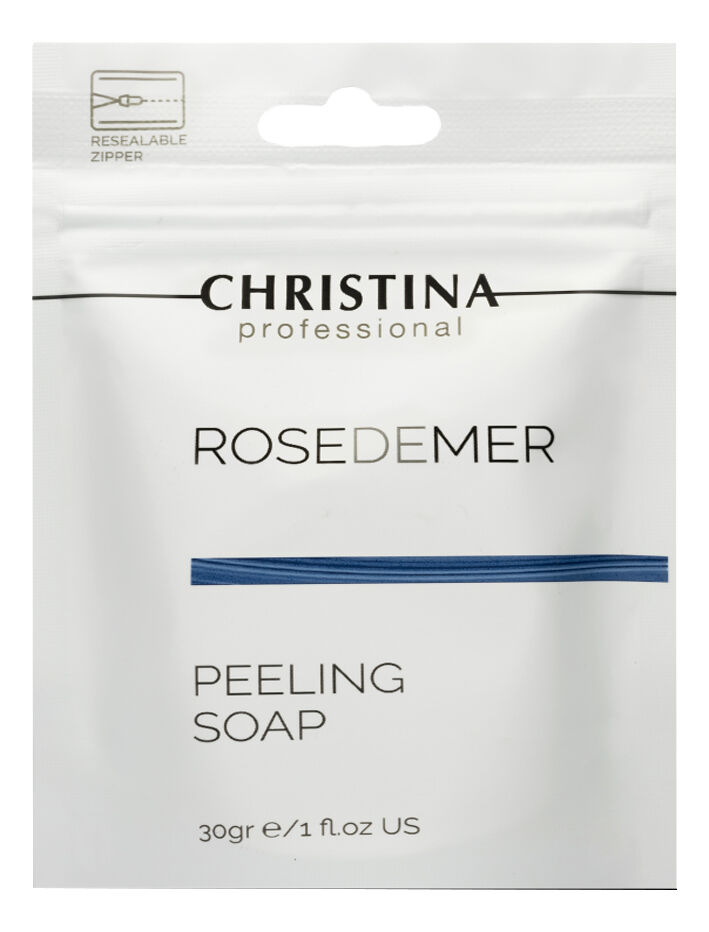 Пилинговое мыло для лица Rose De Mer Peeling Soap 30г CHRISTINA фото 1