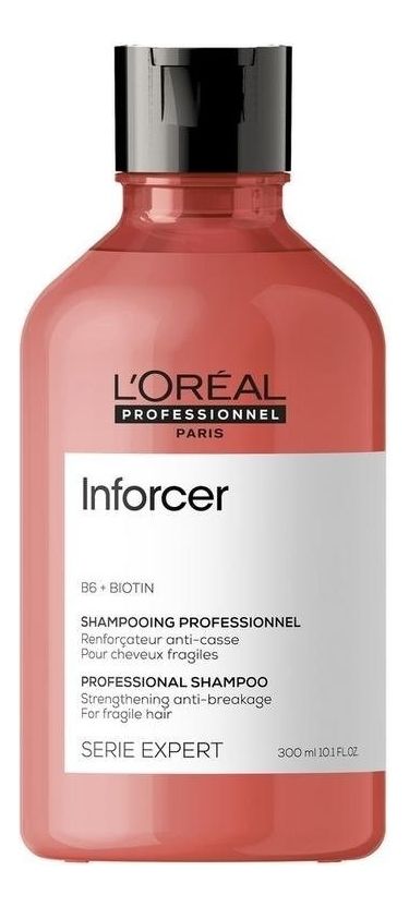 Укрепляющий шампунь против ломкости волос Serie Expert Inforcer B6 + Biotio