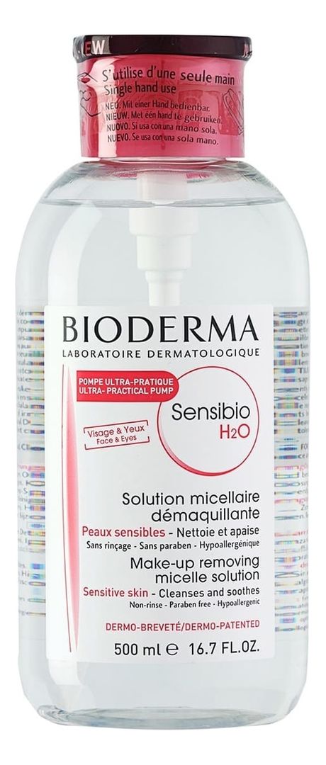 Мицеллярная вода для лица Sensibio H2O Micelle Solution 500 мл