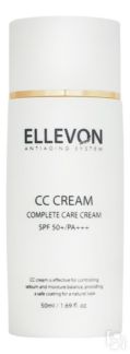CC крем многофункциональный Cream SPF50+ PA+++ 50мл ELLEVON CC