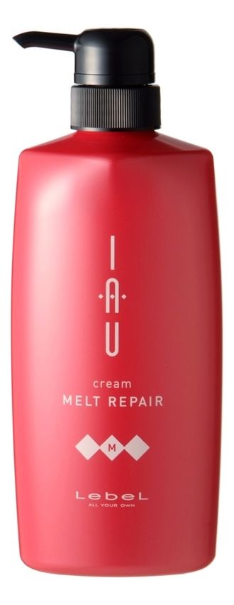 Аромакрем для увлажнения волос Lebel IAU Cream Melt Repair 600 мл фото 1