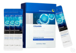 Ночная маска для лица с коллагеном Collagen Water Full Moist Sleeping Mask