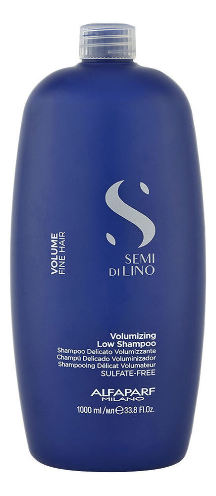 Шампунь для придания объема волосам Semi Di Lino Volumizing Low Shampoo фото 1