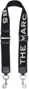 Черный плечевой ремень 'The Logo Webbing Strap' Marc Jacobs