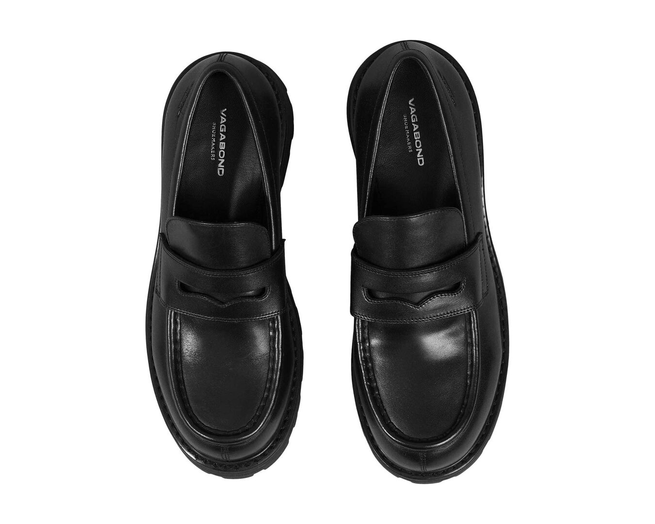 Лоферы Cosmo 2.0 Leather Penny Loafer Vagabond Shoemakers, черный 9840277 | Black фото 1