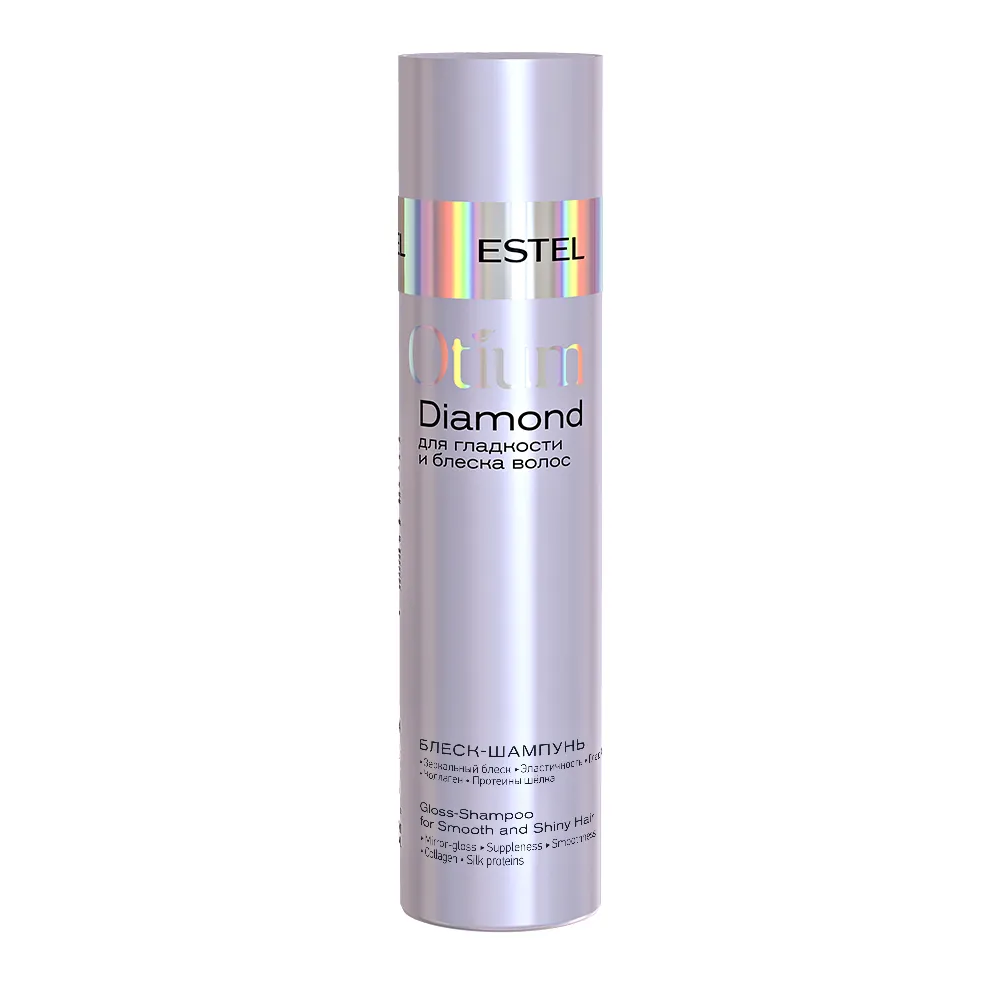 ESTEL PROFESSIONAL Крем-шампунь для гладкости и блеска волос / OTIUM Diamon