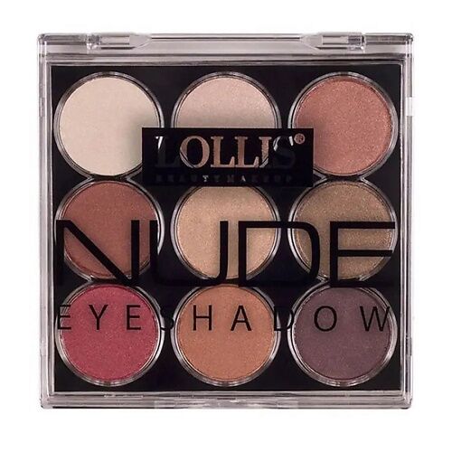 LOLLIS Тени для век Nude Eyeshadow Palette 9 MPL293914 фото 1