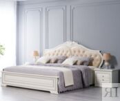 Модульная спальня Инканто, цвет Ваниль + патина с серебром
