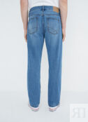 Базовые прямые джинсы, Голубой O`Stin