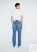 Базовые прямые джинсы, Голубой O`Stin
