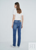 Базовые джинсы Straight Fit, Синий O`Stin