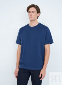 Базовая футболка из плотного хлопка, Синий O`Stin