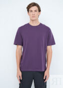 Базовая футболка из плотного хлопка, Фиолетовый O`Stin