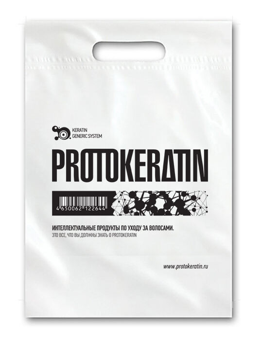 Пакет с логотипом PROTOKERATIN 30*40 см