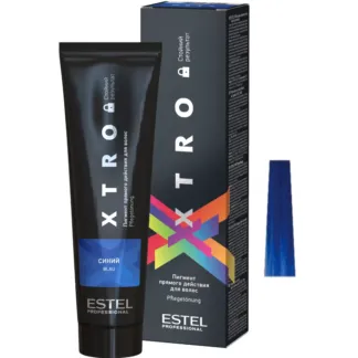 ESTEL PROFESSIONAL Пигмент прямого действия для волос, синий / XTRO BLACK 1