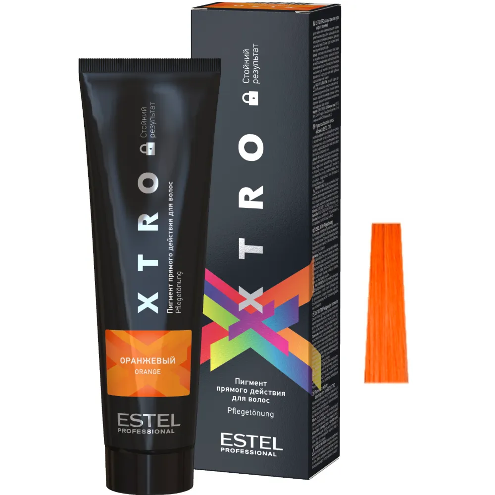 ESTEL PROFESSIONAL Пигмент прямого действия для волос, оранжевый / XTRO BLA EX/NO фото 1