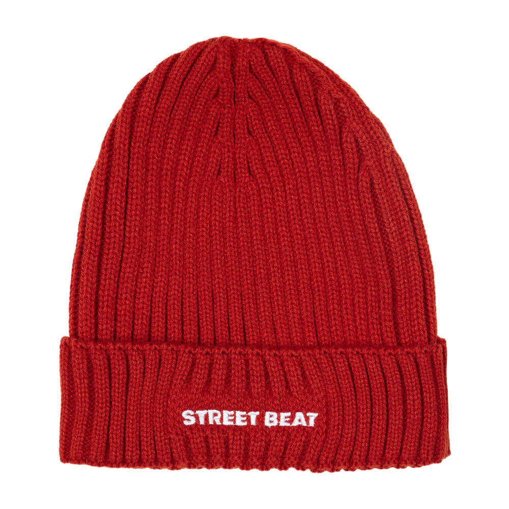 Шапка STREETBEAT Beanie Logo Hat SBHAT102-RED фото 1