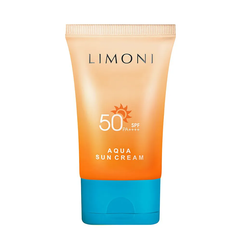 LIMONI Крем солнцезащитный SPF 50+РА++++ / Aqua Sun Cream 50 мл LIMONI 832947 фото 1