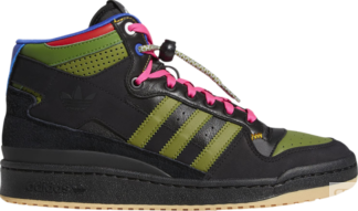 Кроссовки Adidas Hebru Brantley x Forum Mid RT 'Frogboy', черный