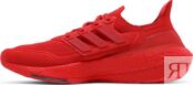 Кроссовки Adidas UltraBoost 21, красный FZ1922 | Red фото 3