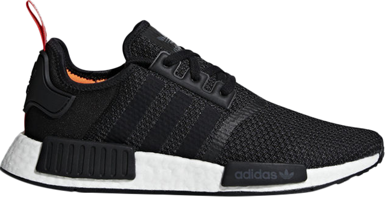 Кроссовки Adidas NMD_R1 'Black Olive', черный B37621 | Black фото 1