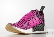 Кроссовки Adidas NMD_R2 Primeknit 'Japan Shock Pink', розовый BY9697 | Pink фото 2