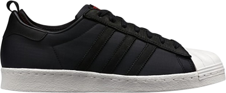 Кроссовки Adidas Superstar 80 'Christmas In Hollis', черный G98610 | Black фото 1