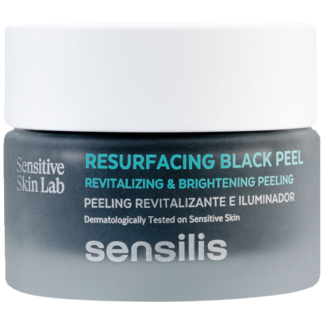 Sensilis Resurfacing Black Peel восстанавливающий и осветляющий скраб для л