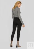 Джинсы Skinny Fit Stradivarius, черный STH21N01A-Q11 | black фото 3