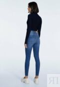 Джинсы Skinny Fit Stradivarius, синий STH21N0GM-K11 | blue denim фото 3