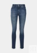 Джинсы Skinny Fit ONLY Onlblush Mid Ankraw, темно-синий деним ON321N1YY-K11 | medium blue denim фото 4