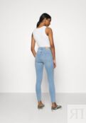 Джинсы Skinny Fit Gina Tricot GID21N00M-K19 | sky blue фото 3