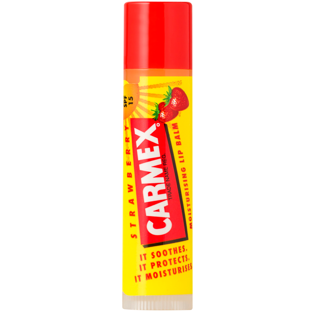 Carmex Truskawka защитная губная помада SPF15, 4,25 г 000000000000269089 фото 1