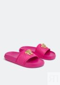 Шлепанцы VERSACE Medusa slides, розовый 1009461-DGOM8-1P86V | Pink фото 5