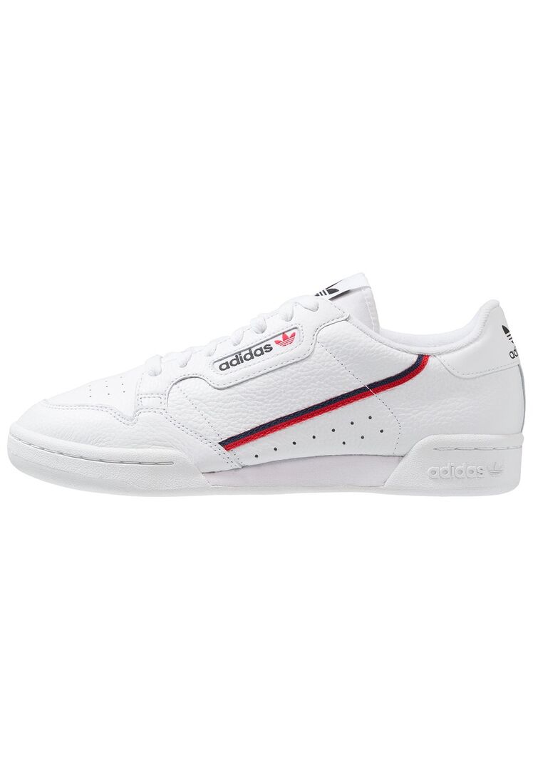 Кроссовки adidas Originals Continental 80 Unisex, обувь белый / алый