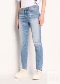 Джинсы Armani Exchange Super Skinny, голубой 6RYJ10Y23GZ11500 | Light Blue фото 5