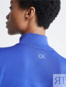 Толстовка Calvin Klein Performance Seamless Mock Neck, синий