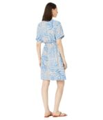 Платье NIC+ZOE, Palm Dot Dress 9716341 | Blue Multi фото 2