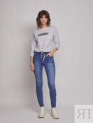 Джинсы силуэта Skinny zolla 023127117063 фото 1