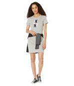 Платье DKNY, Short Sleeve Tee Dress 9812229 | Grey/Black фото 4