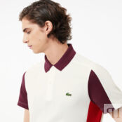 Мужское поло Lacoste из органического хлопка фото 3