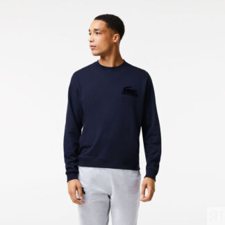 Мужская толстовка Lacoste из хлопкового флиса
