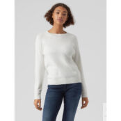 Пуловер из пышного трикотажа  XL белый