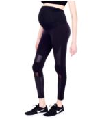 Леггинсы Ingrid & Isabel, Maternity Active Moto Leggings 9427824 | Jet Black фото 2