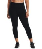 Леггинсы Under Armour, Plus Size Meridian Ankle Leggings 9528759 | Black/Metallic Silver фото 1