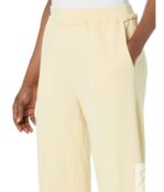 Брюки прямого кроя Eileen Fisher, Cropped Straight Pants in Organic Cotton 9677506 | Butter фото 3